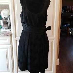 Kate Spade lined cocktail dress with gold side zip